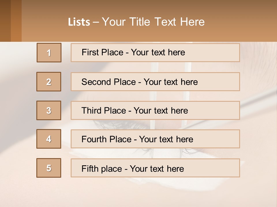 Eye Makeup PowerPoint Template