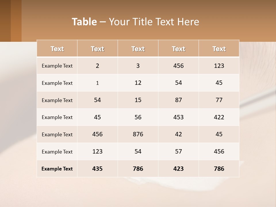 Eye Makeup PowerPoint Template