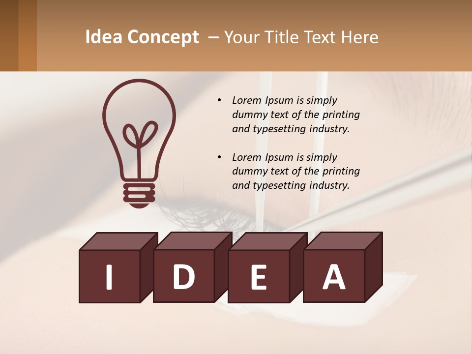 Eye Makeup PowerPoint Template