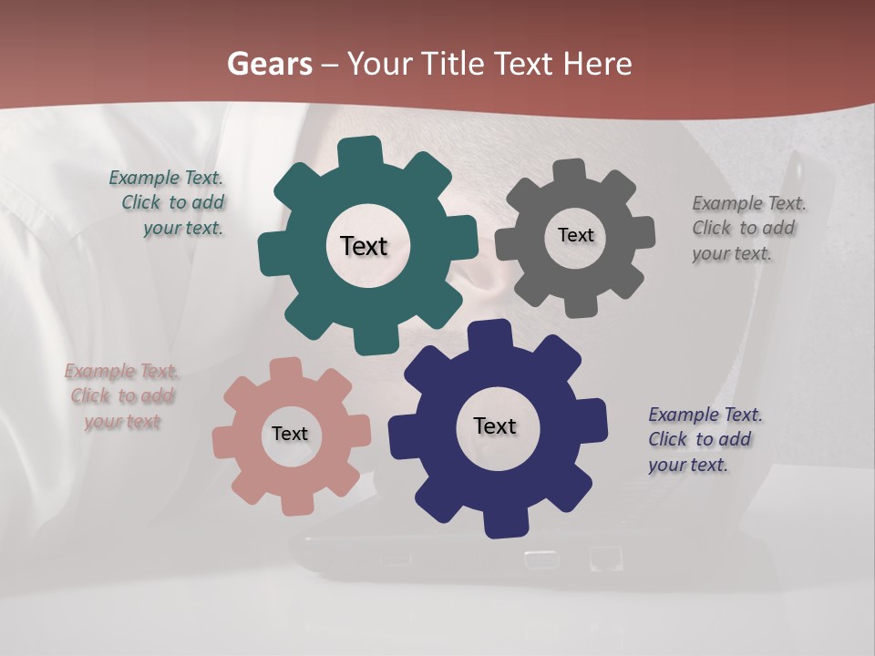 Headache From Work PowerPoint Template