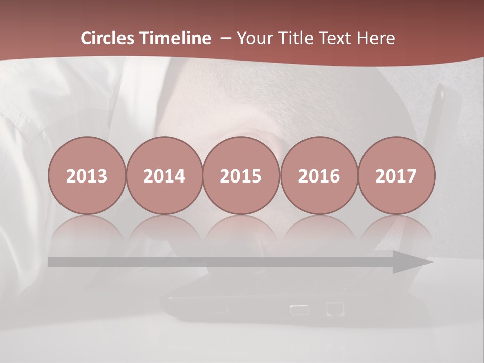 Headache From Work PowerPoint Template