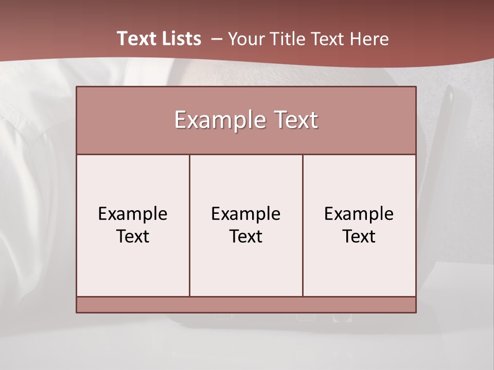 Headache From Work PowerPoint Template