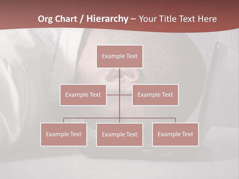 Headache From Work PowerPoint Template