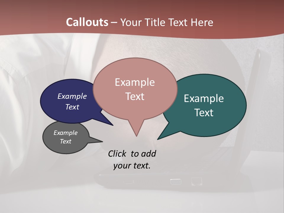 Headache From Work PowerPoint Template