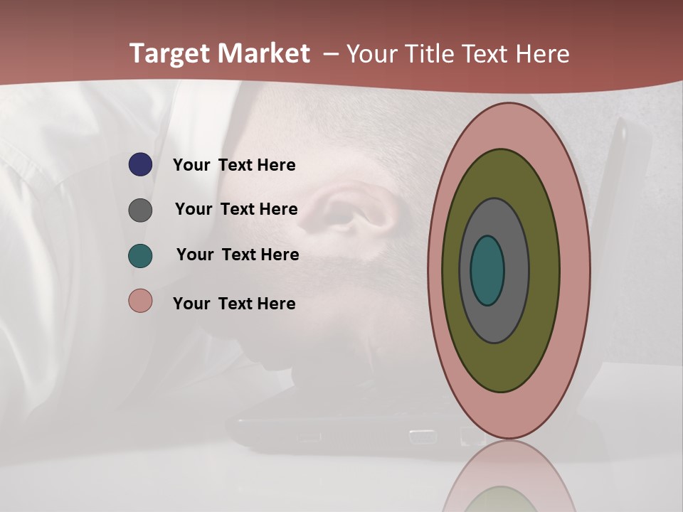 Headache From Work PowerPoint Template