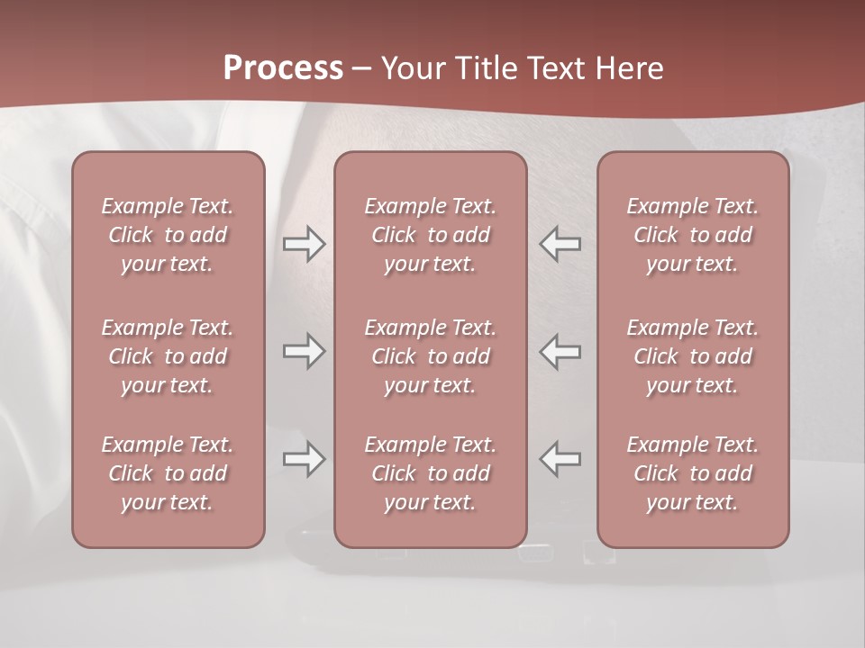 Headache From Work PowerPoint Template