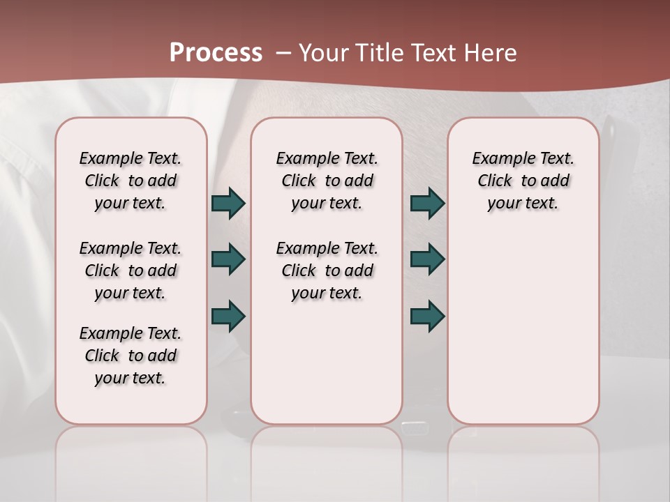 Headache From Work PowerPoint Template