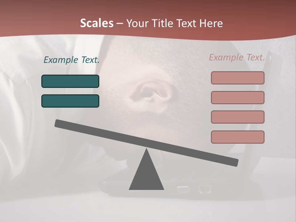 Headache From Work PowerPoint Template