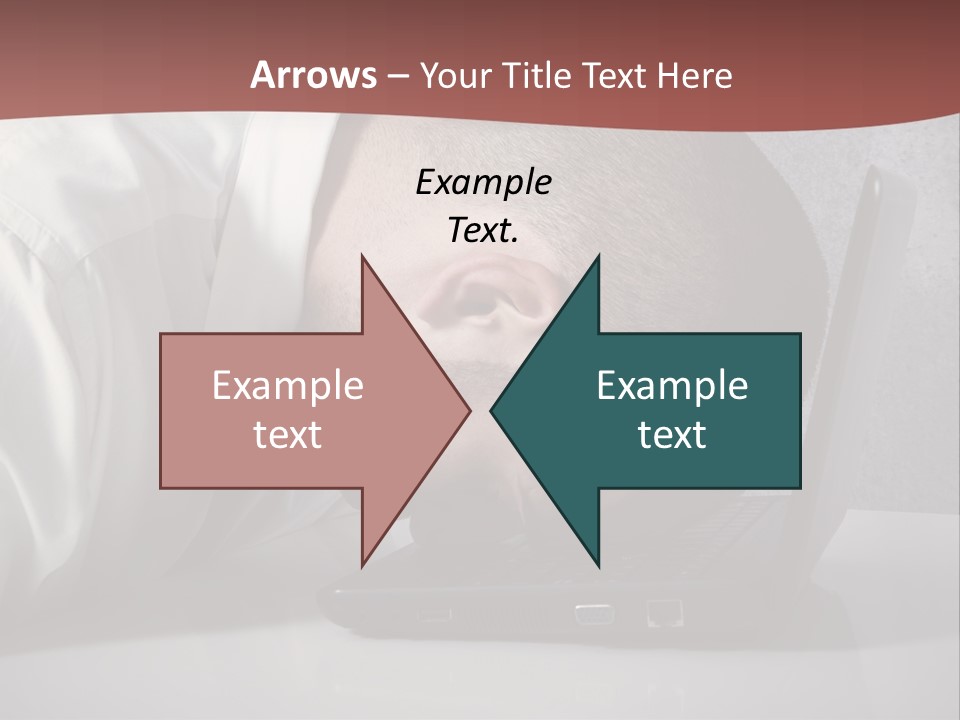 Headache From Work PowerPoint Template