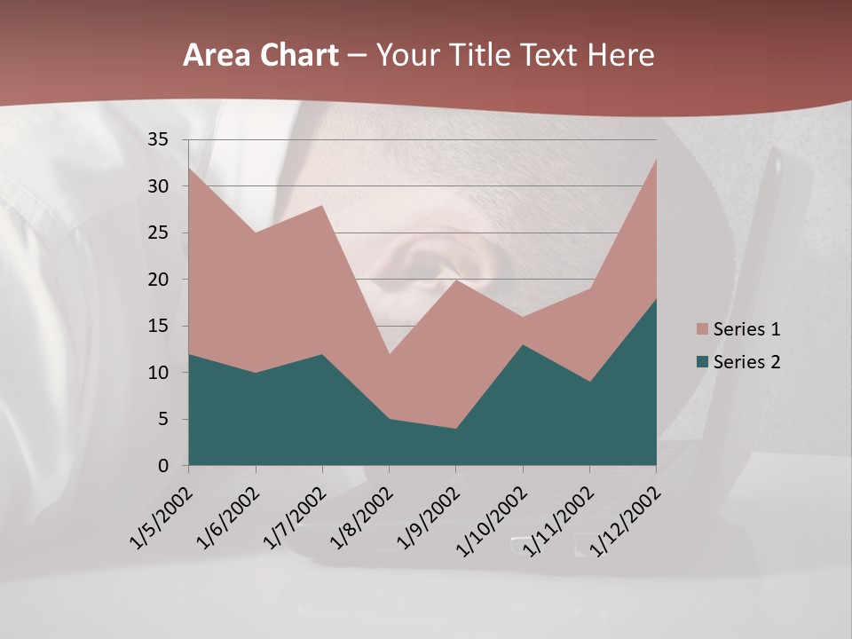 Headache From Work PowerPoint Template
