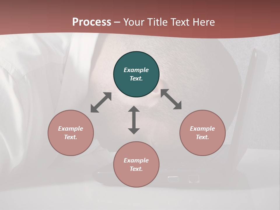 Headache From Work PowerPoint Template