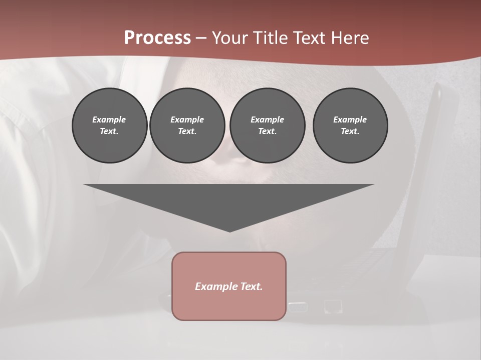 Headache From Work PowerPoint Template