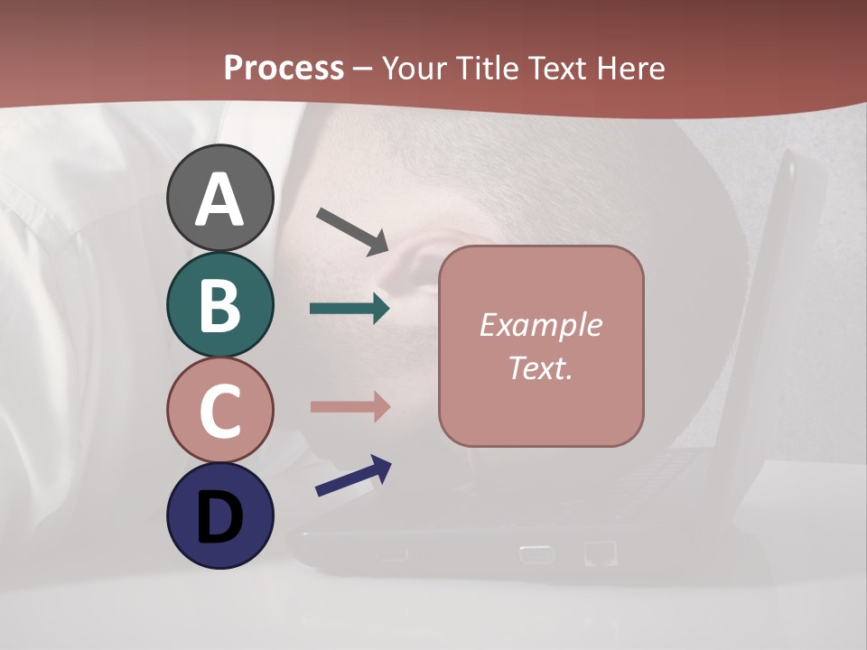 Headache From Work PowerPoint Template