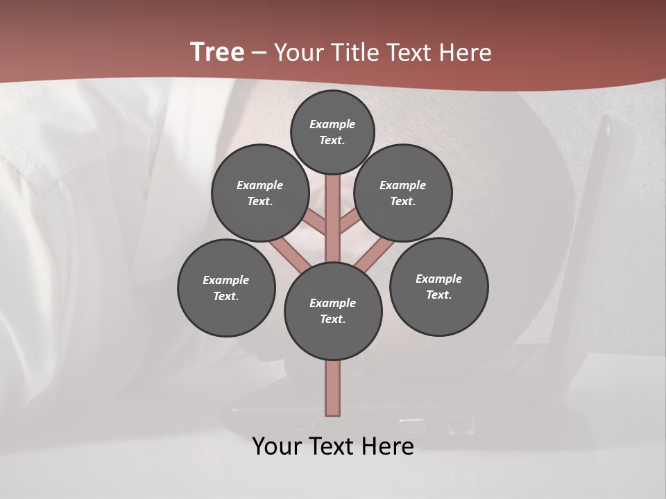 Headache From Work PowerPoint Template