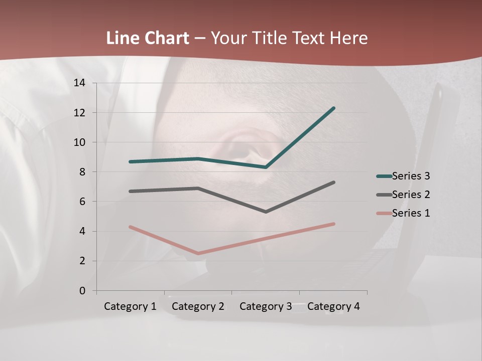 Headache From Work PowerPoint Template