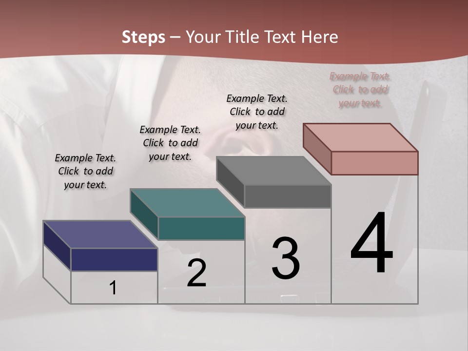 Headache From Work PowerPoint Template