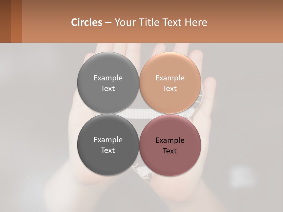 Decorative Fabric Heart PowerPoint Template