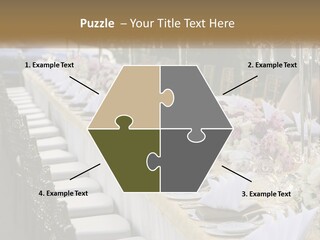 Wedding Table For Guests PowerPoint Template