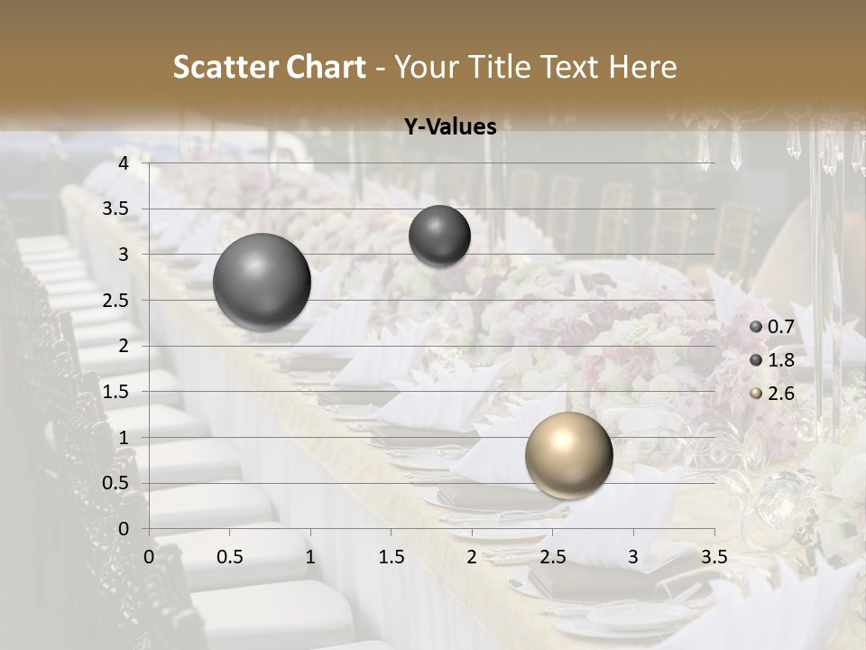 Wedding Table For Guests PowerPoint Template