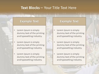 Wedding Table For Guests PowerPoint Template