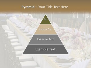 Wedding Table For Guests PowerPoint Template