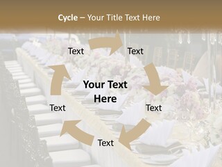 Wedding Table For Guests PowerPoint Template