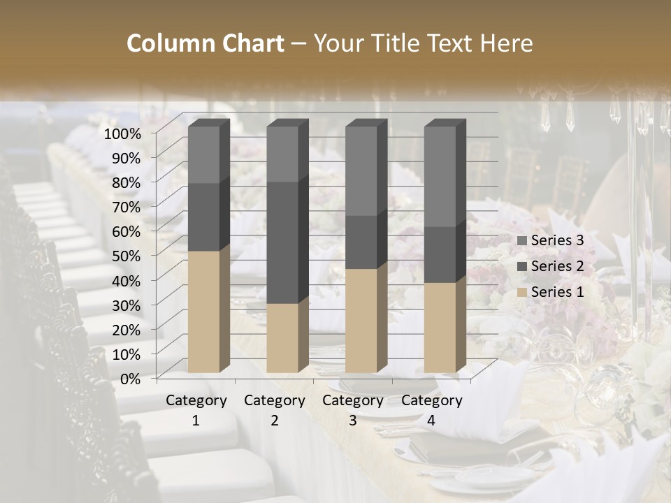 Wedding Table For Guests PowerPoint Template