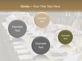 Wedding Table For Guests PowerPoint Template