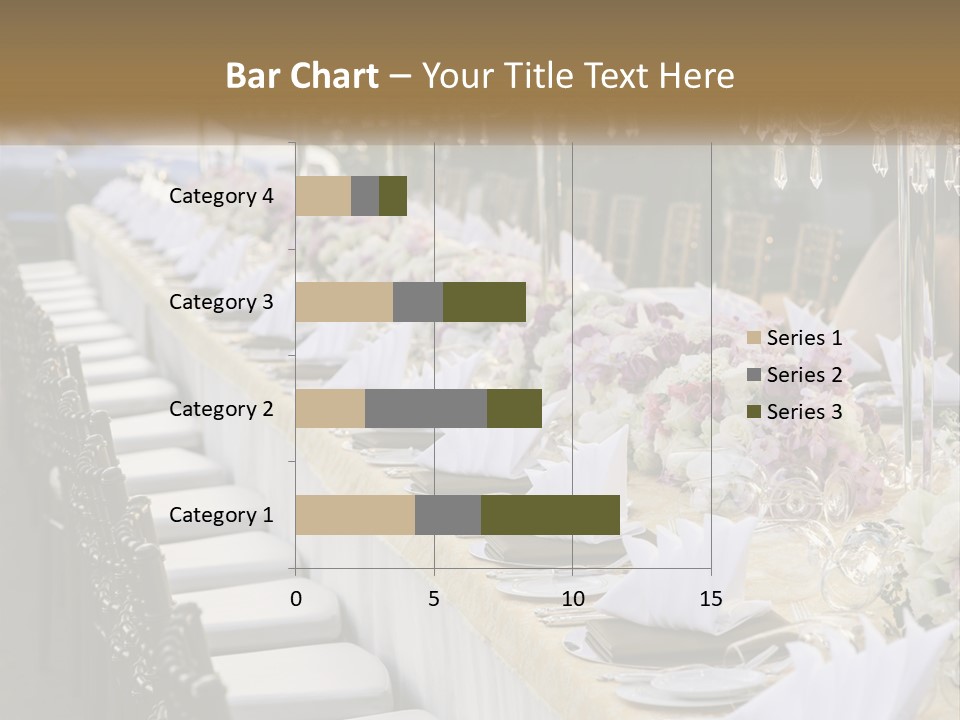 Wedding Table For Guests PowerPoint Template
