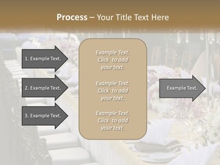 Wedding Table For Guests PowerPoint Template