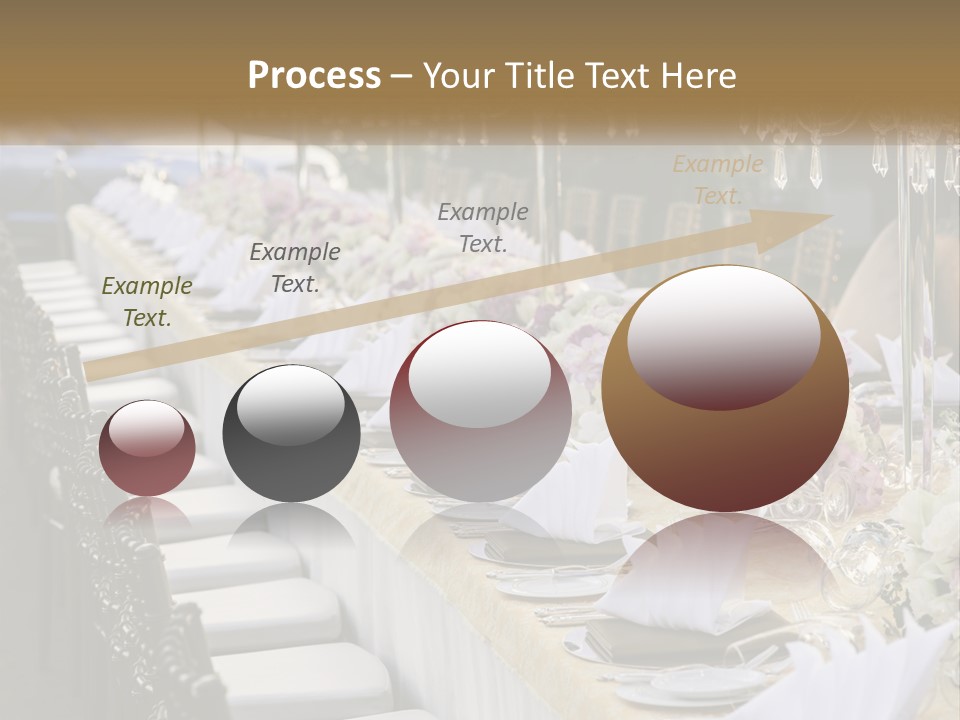 Wedding Table For Guests PowerPoint Template