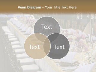Wedding Table For Guests PowerPoint Template