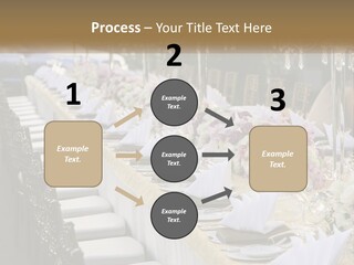 Wedding Table For Guests PowerPoint Template