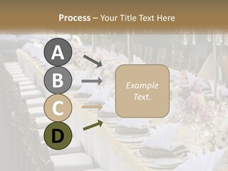 Wedding Table For Guests PowerPoint Template