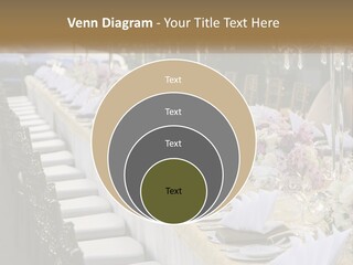 Wedding Table For Guests PowerPoint Template