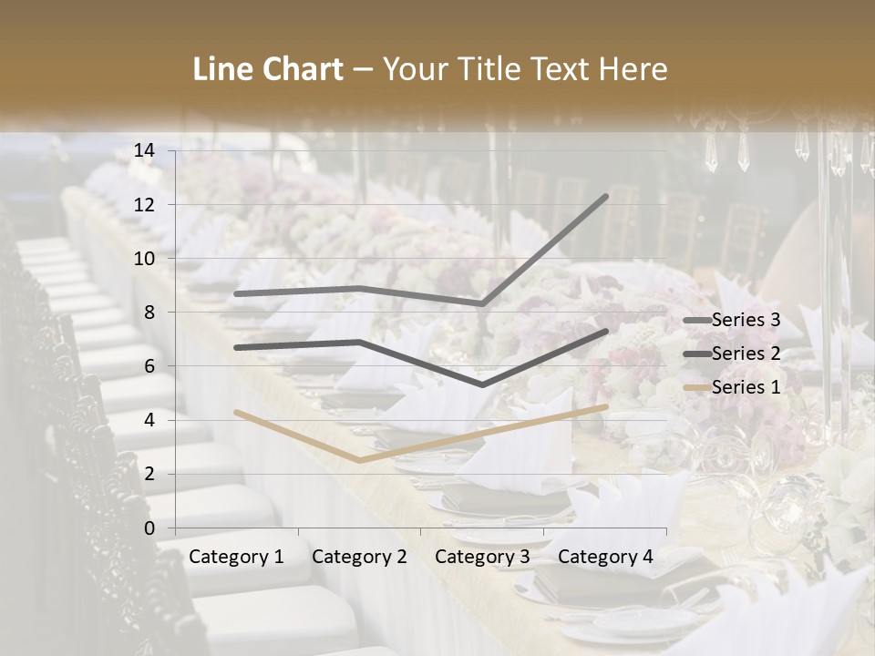 Wedding Table For Guests PowerPoint Template
