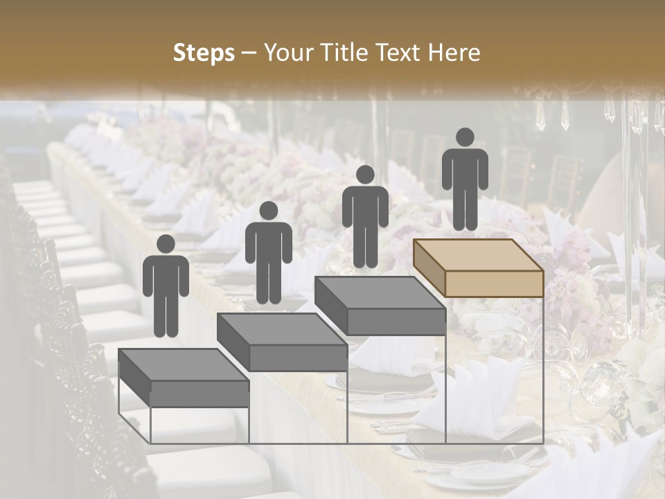 Wedding Table For Guests PowerPoint Template