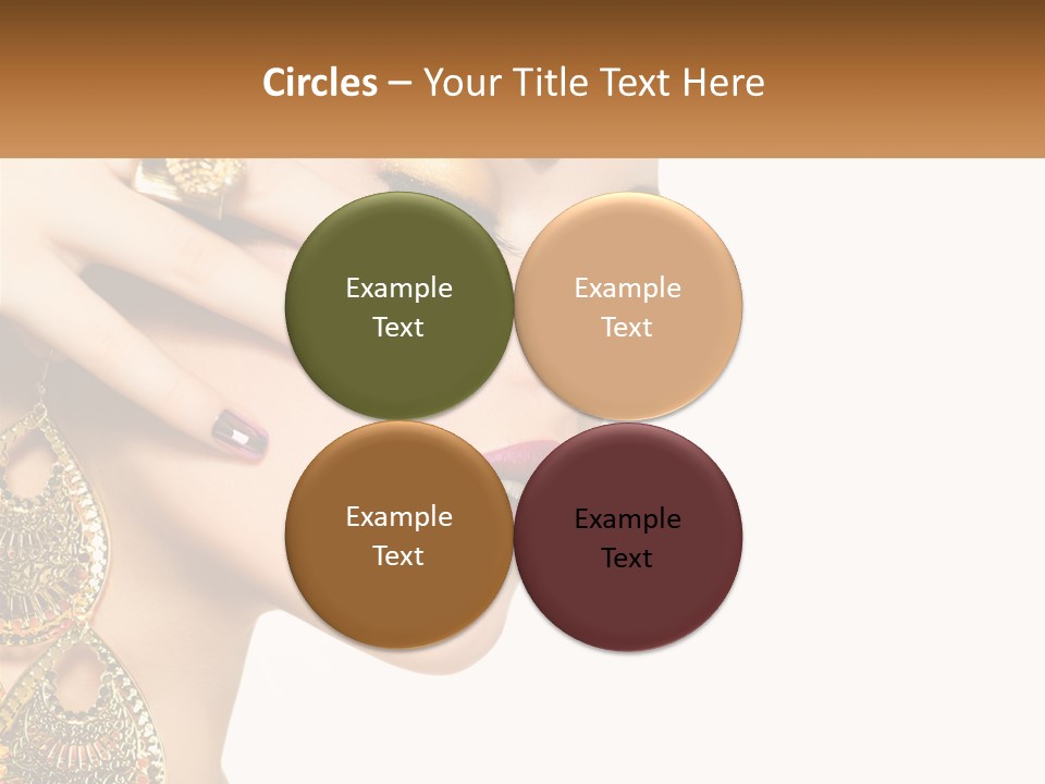 Girl's Make-Up PowerPoint Template