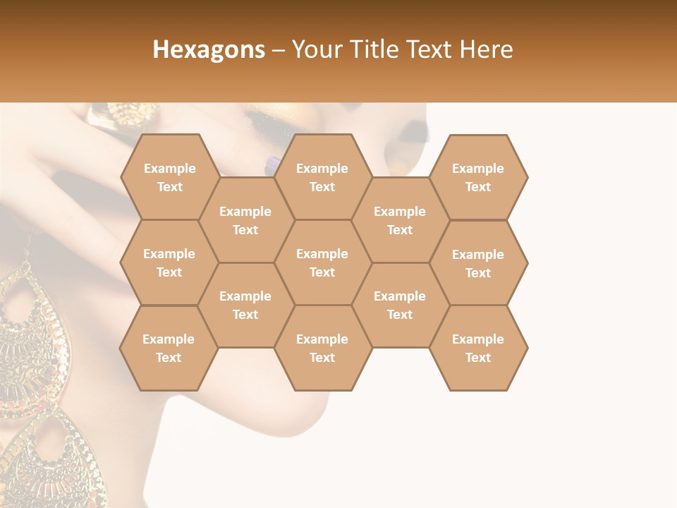 Girl's Make-Up PowerPoint Template