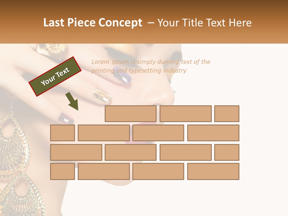 Girl's Make-Up PowerPoint Template