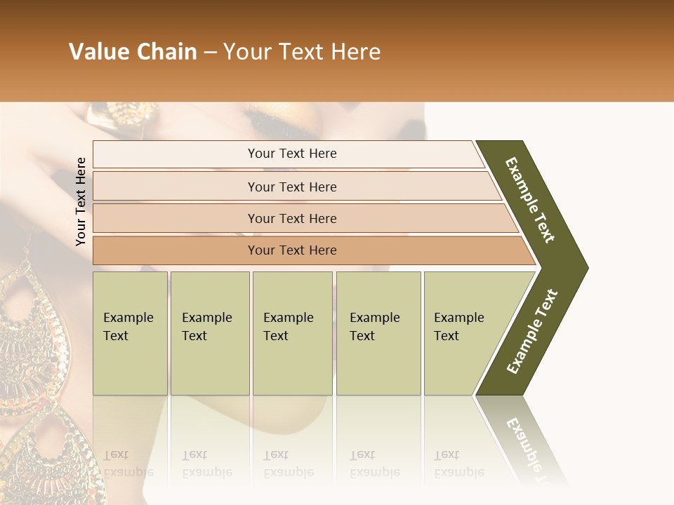 Girl's Make-Up PowerPoint Template