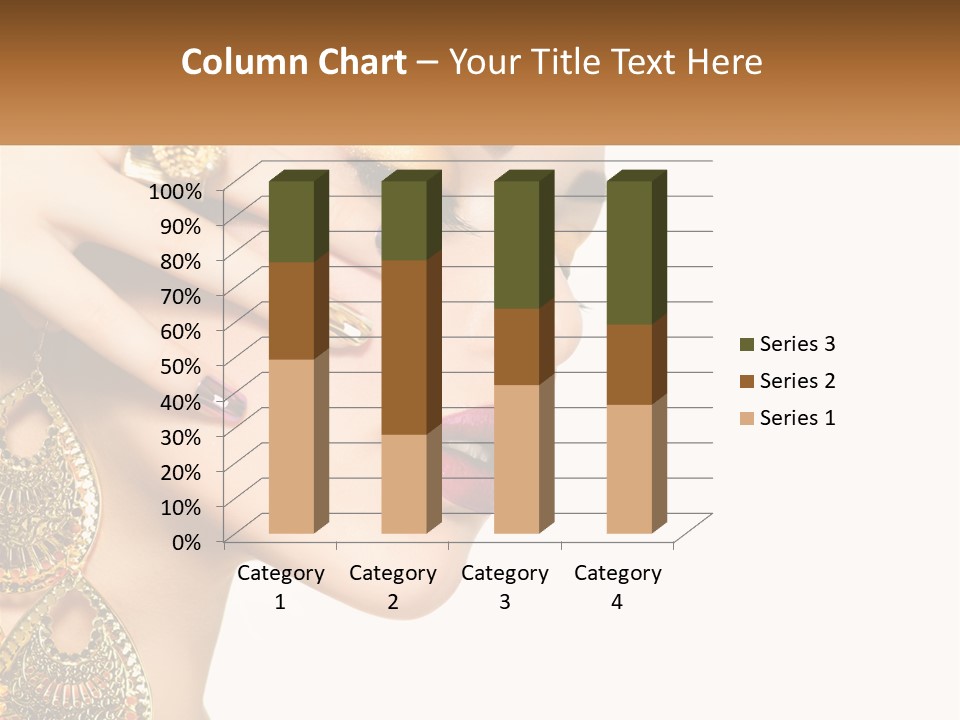 Girl's Make-Up PowerPoint Template