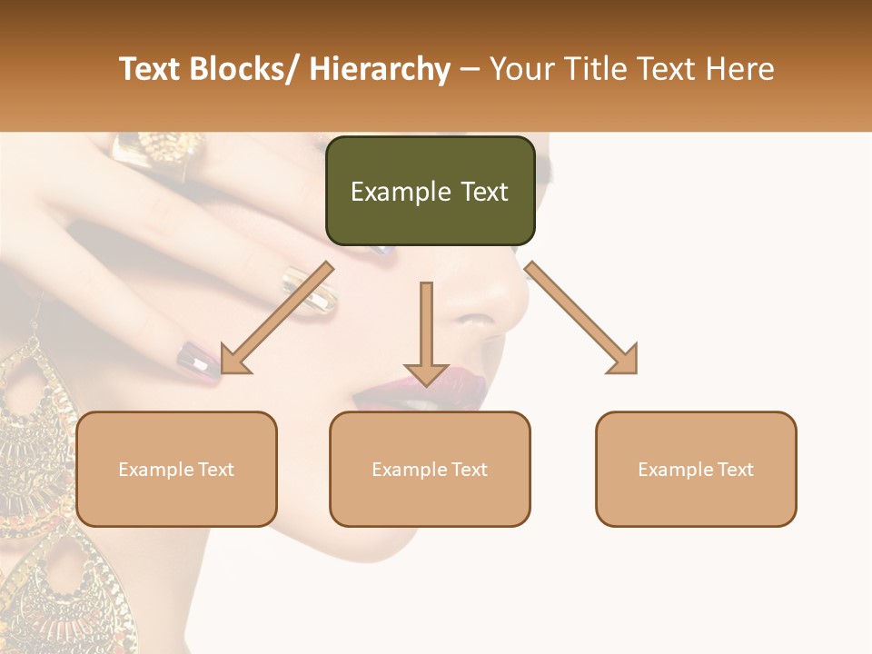 Girl's Make-Up PowerPoint Template