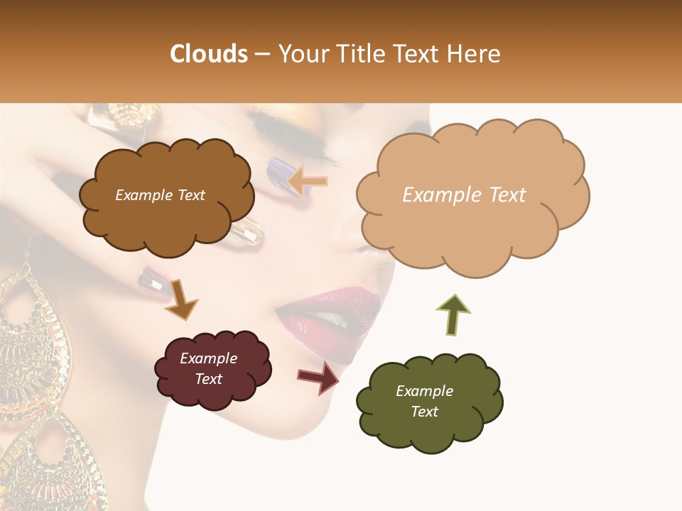 Girl's Make-Up PowerPoint Template