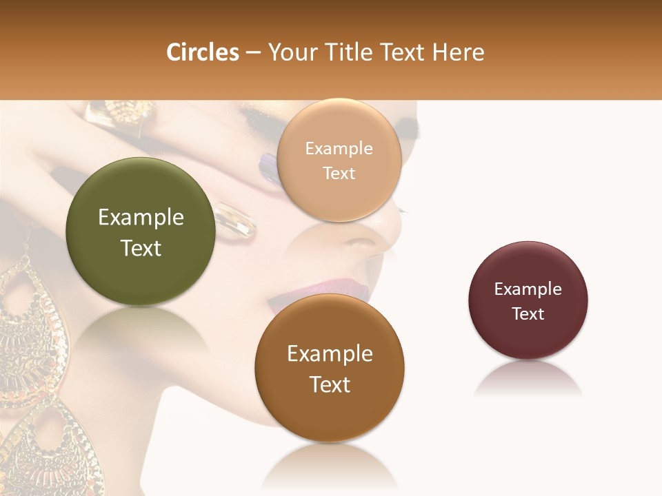 Girl's Make-Up PowerPoint Template