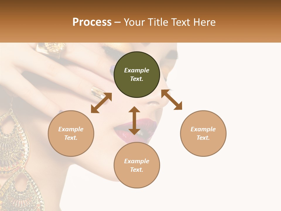 Girl's Make-Up PowerPoint Template