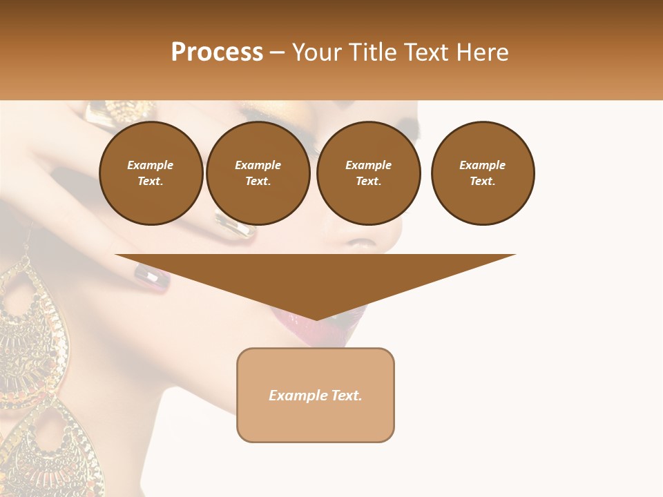 Girl's Make-Up PowerPoint Template