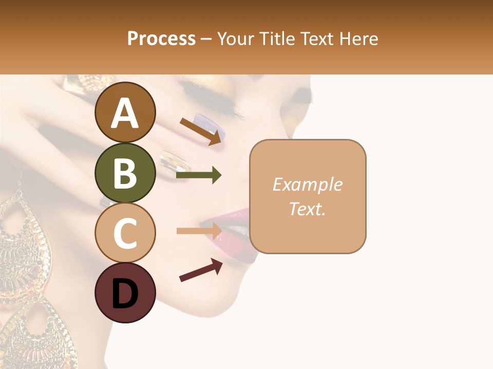 Girl's Make-Up PowerPoint Template