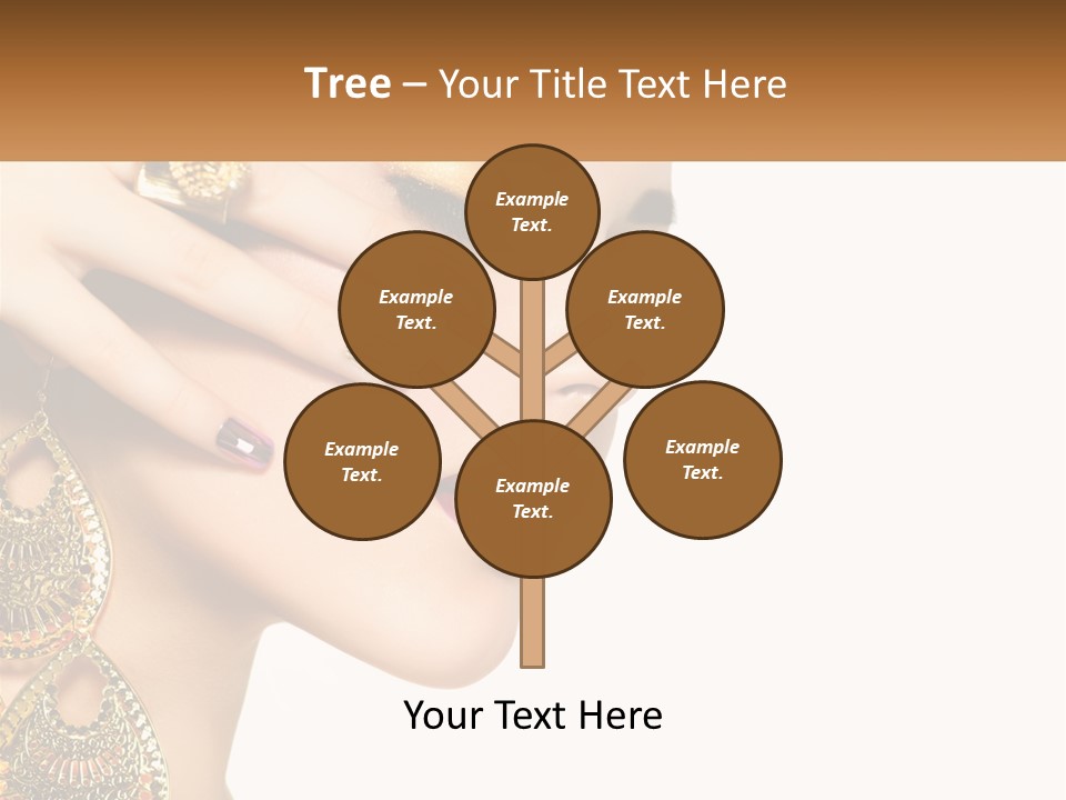 Girl's Make-Up PowerPoint Template