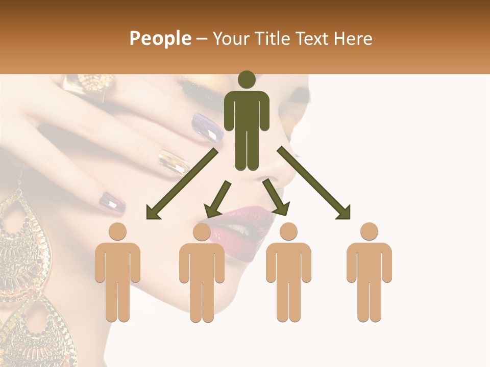 Girl's Make-Up PowerPoint Template